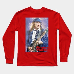 Angus Young Long Sleeve T-Shirt